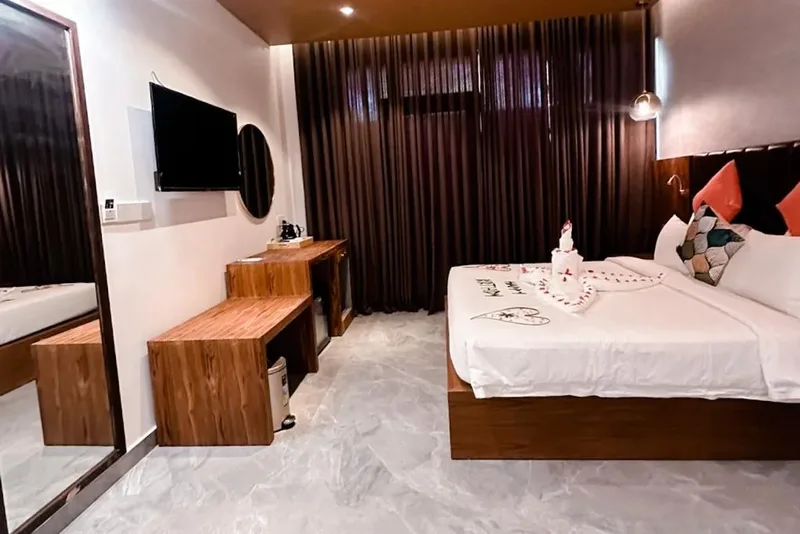 Fuvahmulah dive hotel room and amenities