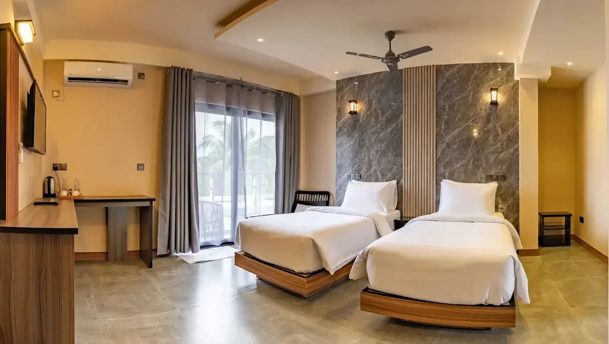 Fuvahmulah dive hotel room and amenities